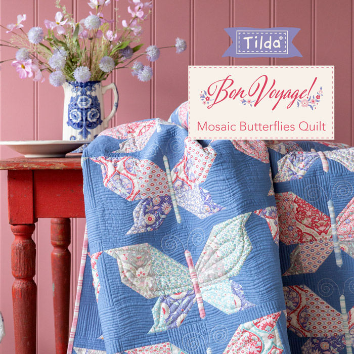 MosaicButterfliesQuilt
