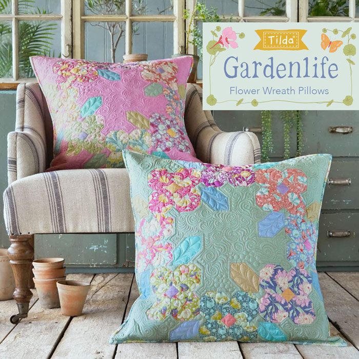 Flower-Wreath-Pillows