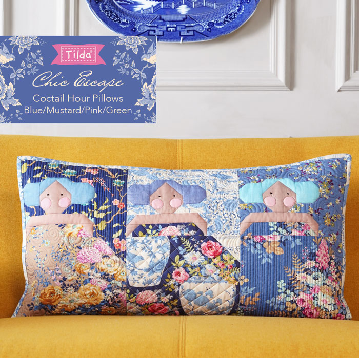 CoctailHourPillowBlue