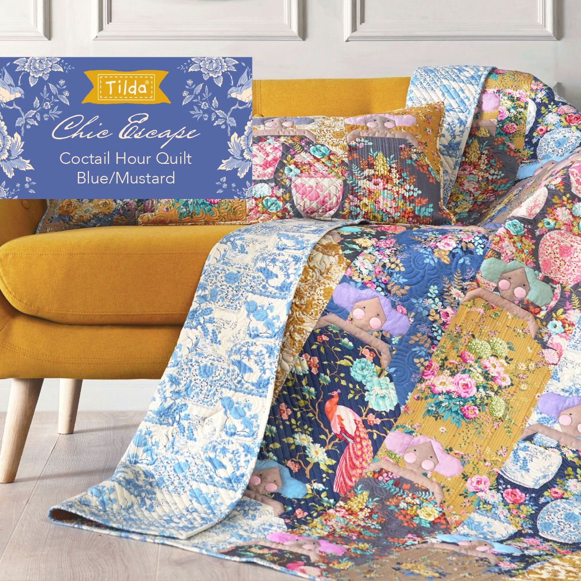 CoctailHourQuiltBlue