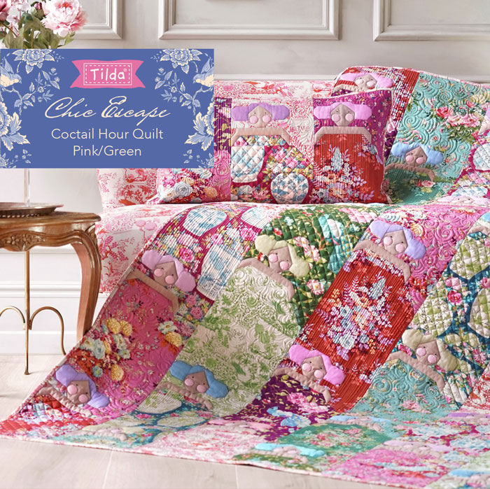 CoctailHourQuiltPink
